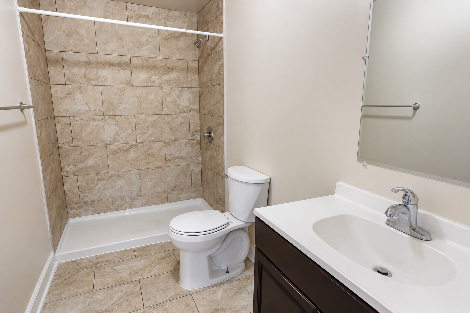 Bathroom interior at The McAllister